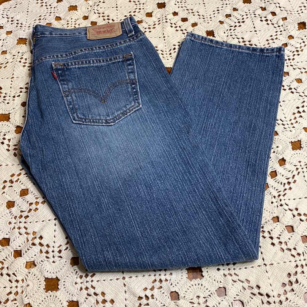 Levi’s 505 straight leg jeans